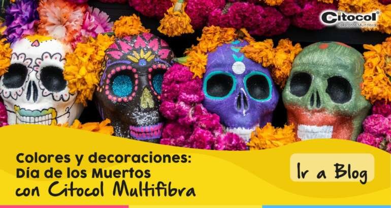 Colores y decoraciones: Día de los Muertos